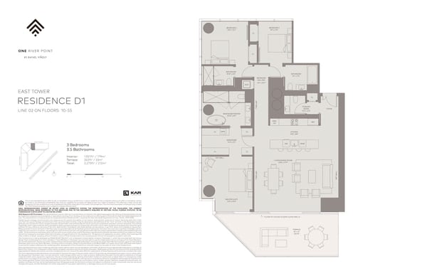 One River Point — Residence D1