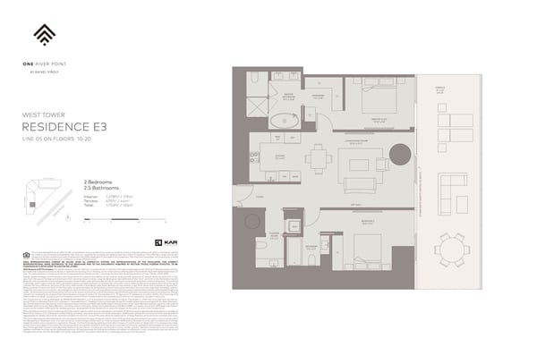 One River Point — Residence E3