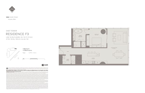 One River Point — Residence F3
