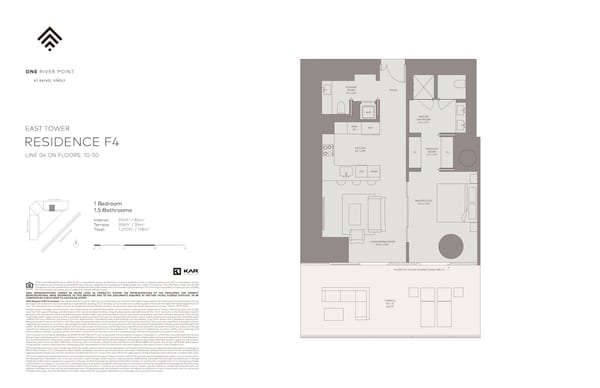 One River Point — Residence F4