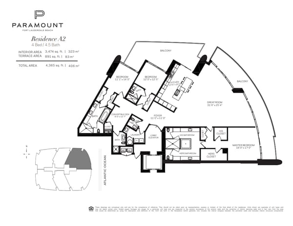 Paramount Fort Lauderdale — Residence A2