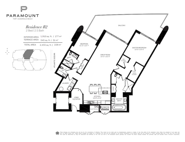 Paramount Fort Lauderdale — Residence B2