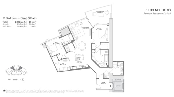 Paramount Miami Worldcenter — Residence D1 03