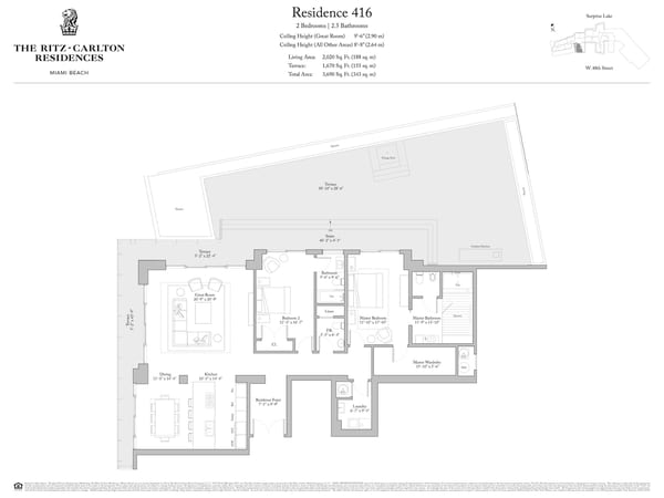 The Ritz Carlton Residences Miami Beach — Residence 416