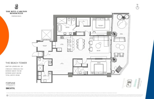 The Ritz-Carlton Residences Pompano Beach — Beach Tower Unit 03