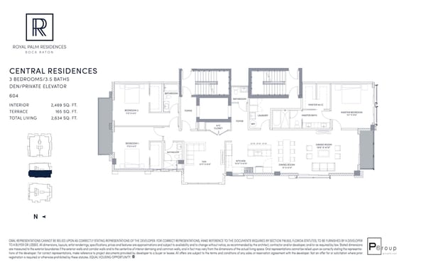 Royal Palm Residences Boca Raton — Central Residences 604