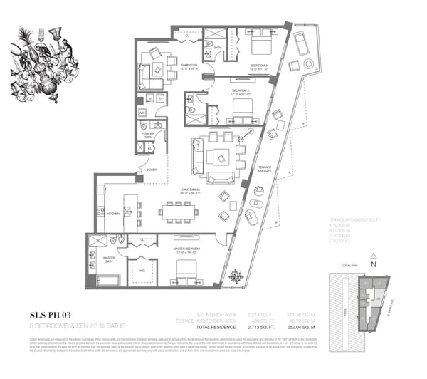 SLS Brickell Hotel & Residences — PH 03
