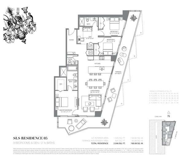 SLS Brickell Hotel & Residences — Residence 05