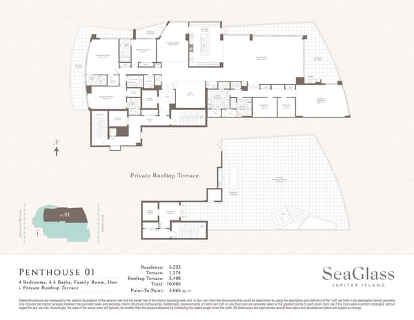 Seaglass Jupiter Island — Penthouse 01