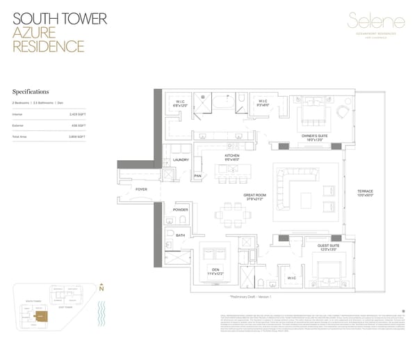 Selene Ft Lauderdale — Azure Residence