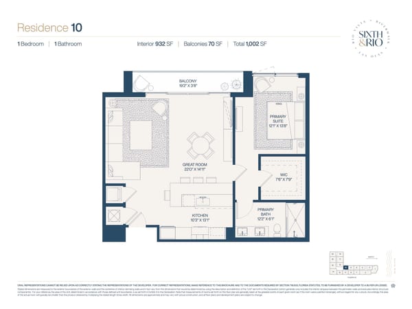 Sixth & Rio Fort Lauderdale — Residence 10