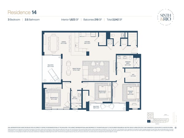 Sixth & Rio Fort Lauderdale — Residence 14