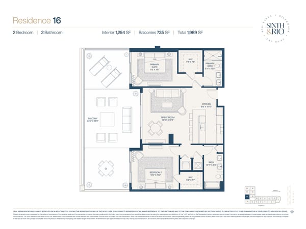 Sixth & Rio Fort Lauderdale — Residence 16