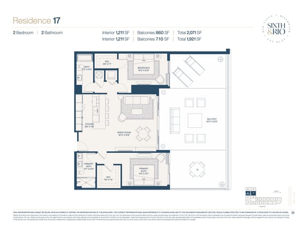 Sixth & Rio Fort Lauderdale — Residence 17