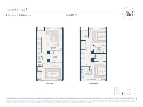 Sixth & Rio Fort Lauderdale — Townhome 1