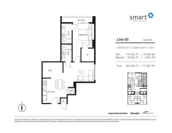 Smart Brickell — Line 05 Level 22