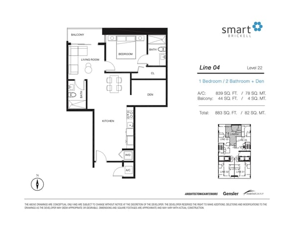Smart Brickell — Line 04 Level 22