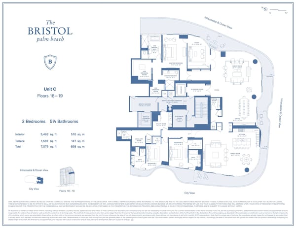 The Bristol Palm Beach — C Floors 18-19