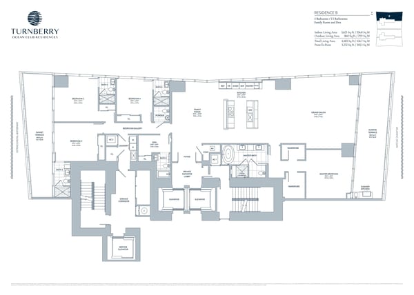 Turnberry Ocean Club Residences — Residence B