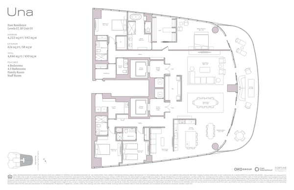 Una Residences — E 17-18 Unit 01