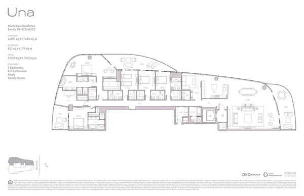 Una Residences — NE 38-43 Unit 01