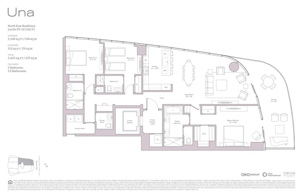 Una Residences — NE 5-16 Unit 01
