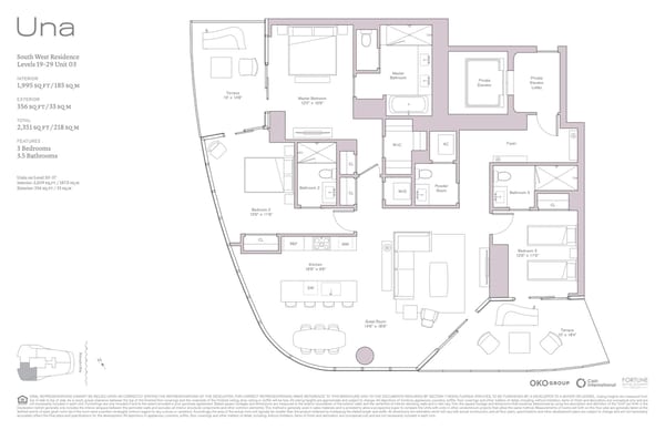 Una Residences — SW 19-29 Unit 03