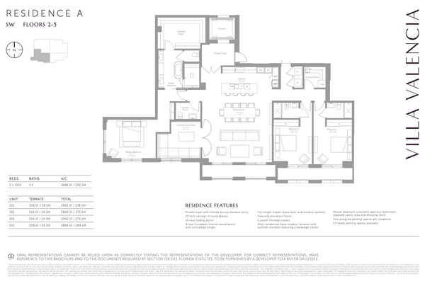 Villa Valencia Coral Gables — Residence A