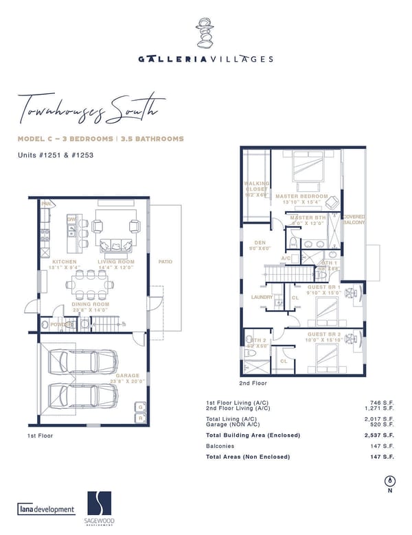 Galleria Villages Fort Lauderdale — Model C