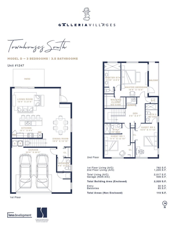 Galleria Villages Fort Lauderdale — Model D