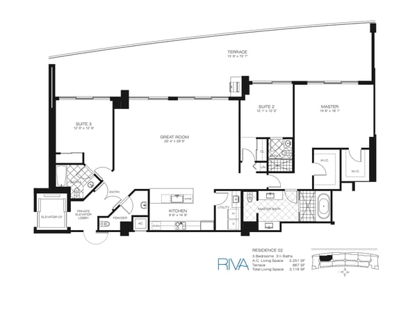 Riva Residences Fort Lauderdale — Residence 02