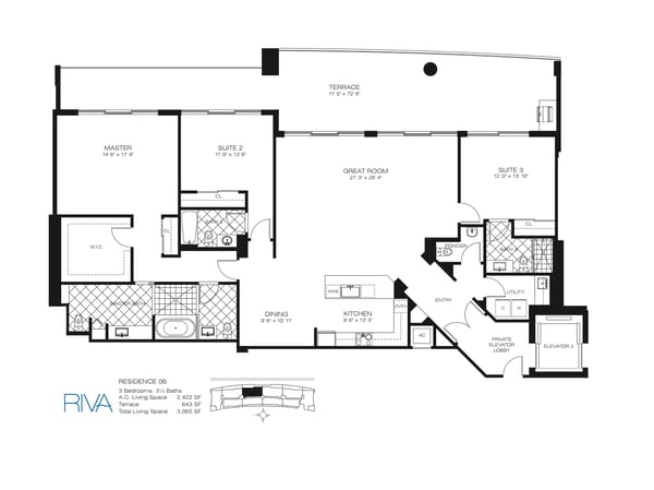 Riva Residences Fort Lauderdale — Residence 06