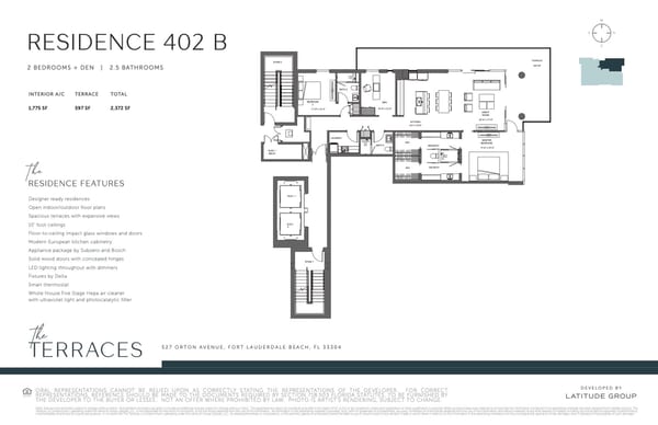 The Terraces Fort Lauderdale — Residence 402B