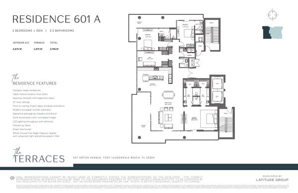 The Terraces Fort Lauderdale — Residence 601 A