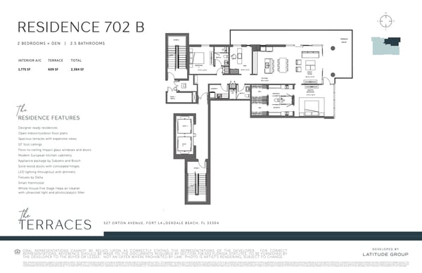 The Terraces Fort Lauderdale — Residence 702 B