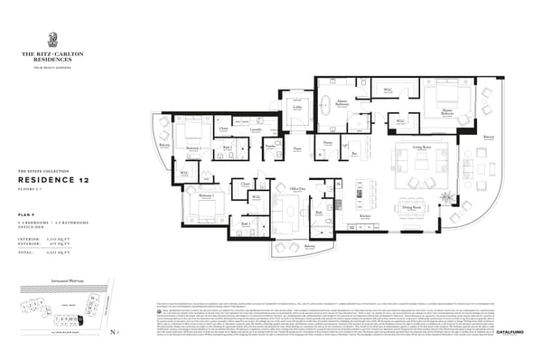 Ritz-Carlton Palm Beach Gardens — Plan F