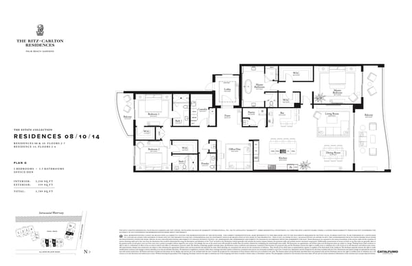 Ritz-Carlton Palm Beach Gardens — Plan G