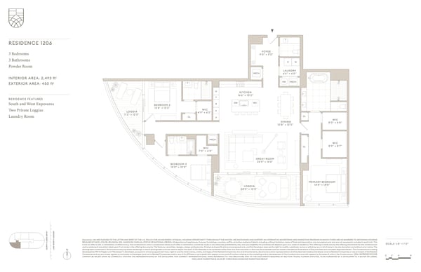 Shorecrest West Palm Beach — Southwest Exposure 3 Bed