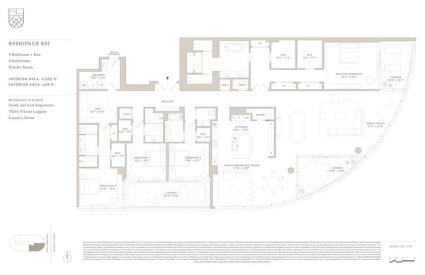 Shorecrest West Palm Beach — Southeast Exposure 4 Bed + Den