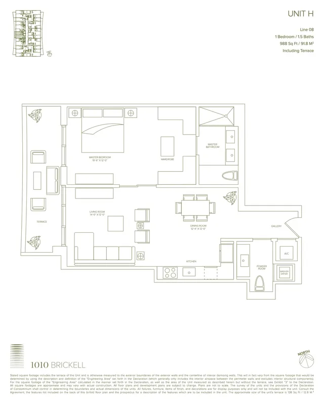 1010 Brickell — Unit H