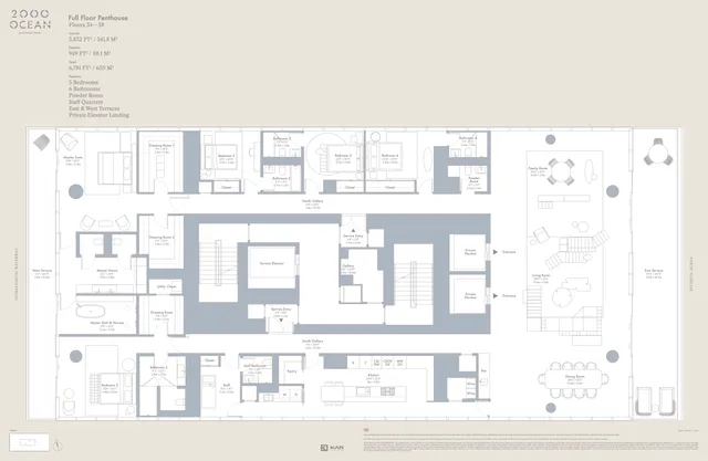 2000 Ocean Hallandale Beach — Full Floor Penthouse