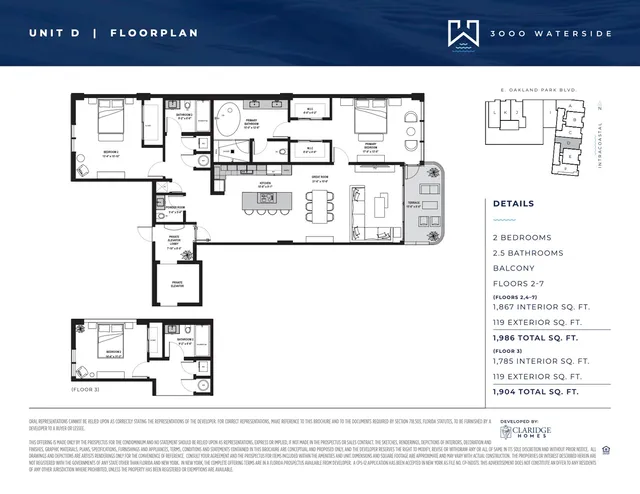 3000 Waterside Fort Lauderdale — Unit D