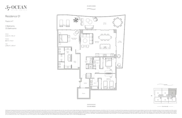 57 Ocean Miami Beach — Residence 01