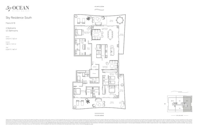 57 Ocean Miami Beach — Sky Residence South