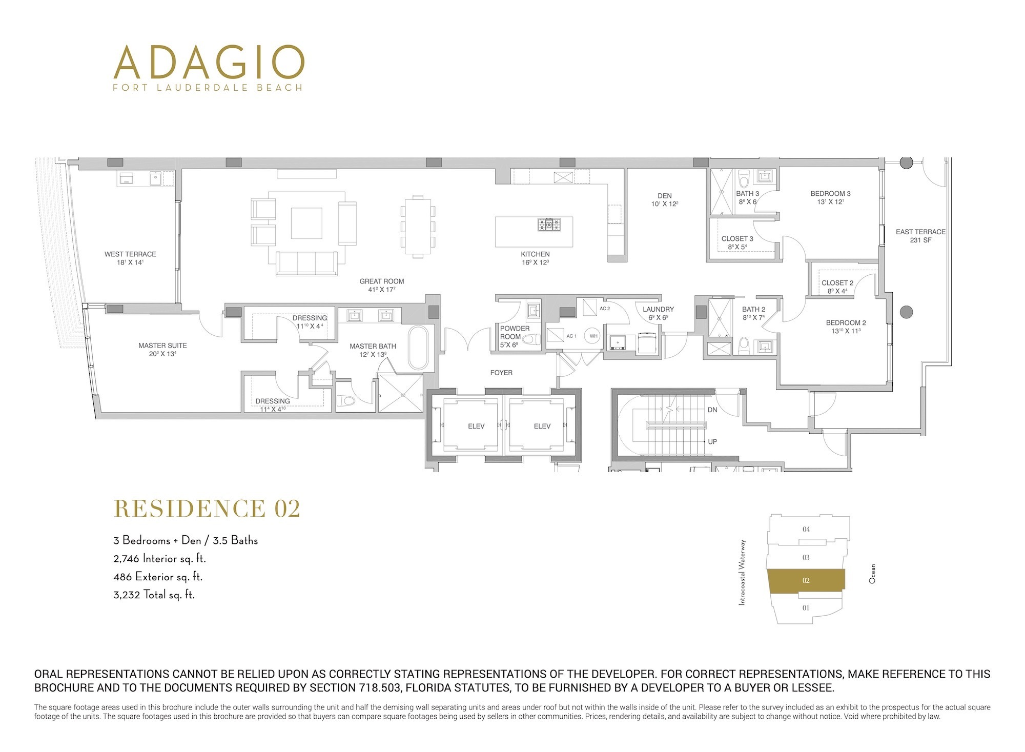 Adagio Ft Lauderdale Beach — Residence 02