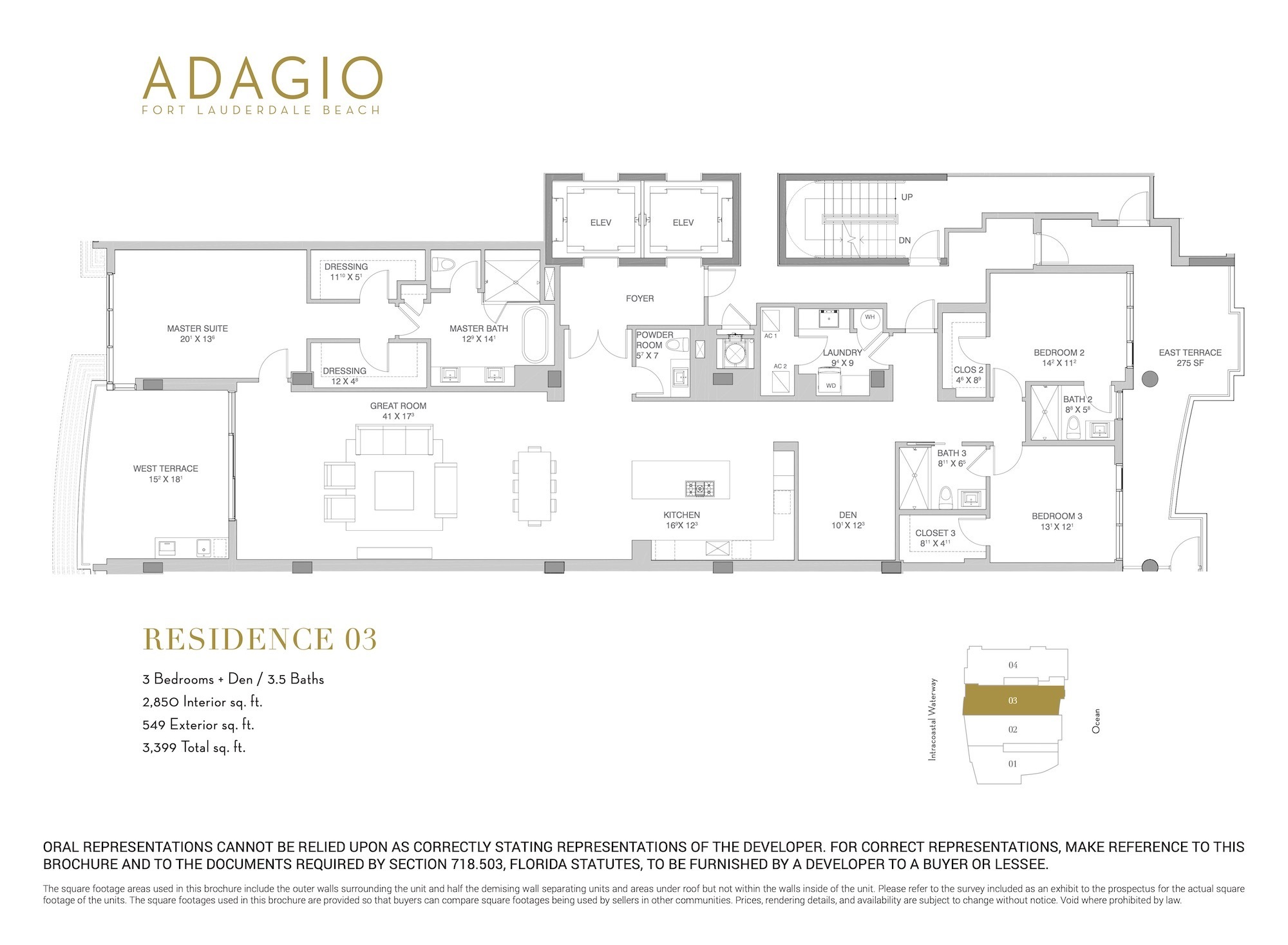 Adagio Ft Lauderdale Beach — Residence 03