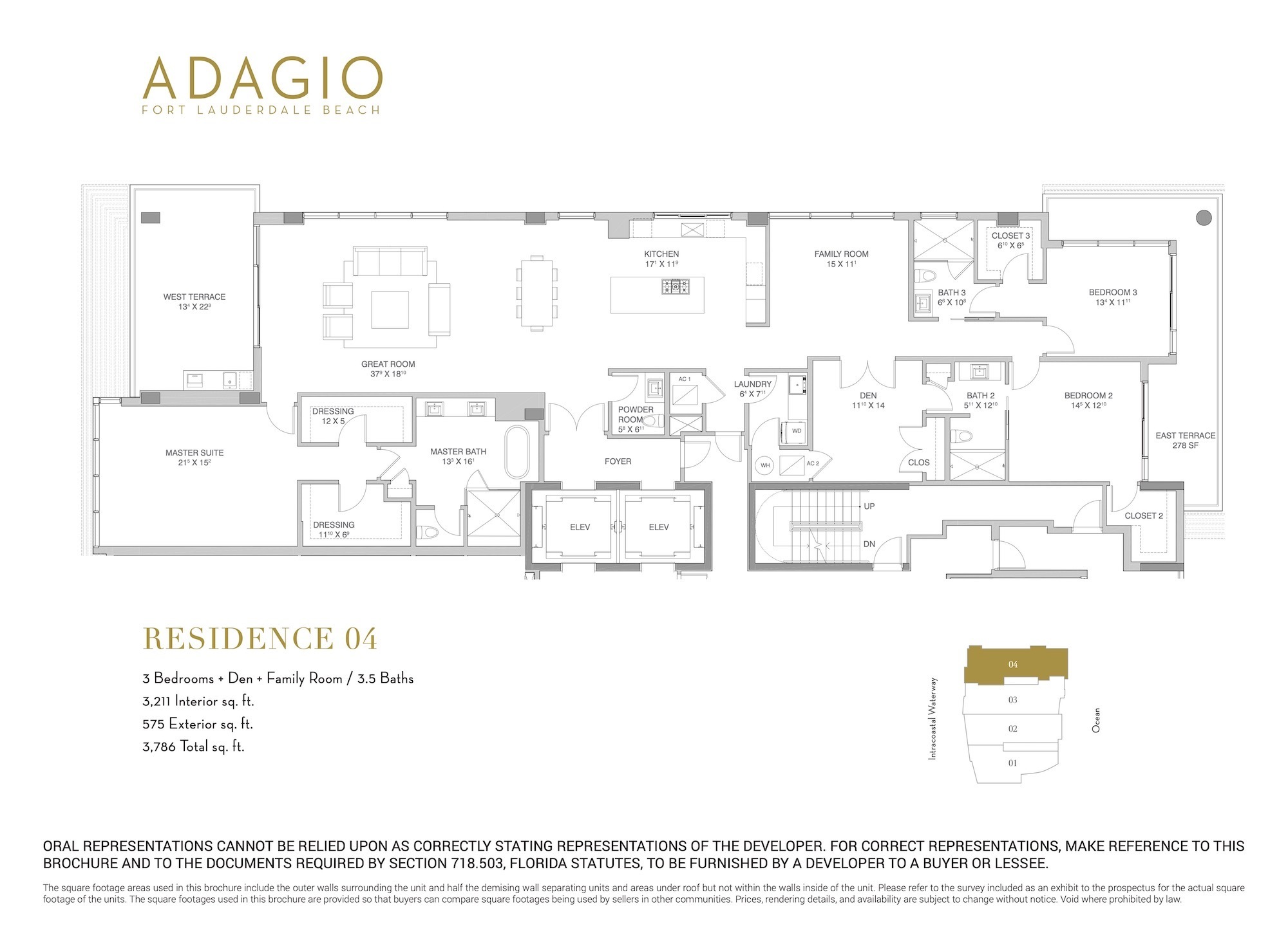 Adagio Ft Lauderdale Beach — Residence 04