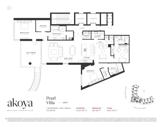Akoya at Boca West — Pearl Villa