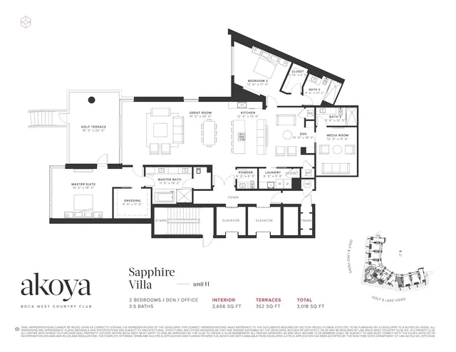 Akoya at Boca West — Sapphire Villa