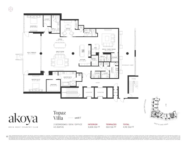 Akoya at Boca West — Topaz Villa